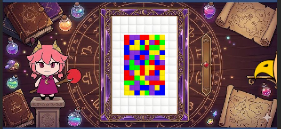 8×8 スワップパズル — プレイ画面